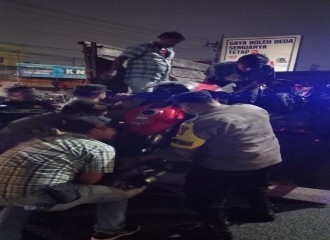 Razia Balap Liar Jalanan, 21 Unit Sepeda Motor Berhasil Diamankan Tim Gabungan Dari Polsek Bukit Raya, Polsek Tenayan Raya Dan Polsek Senapelan. 