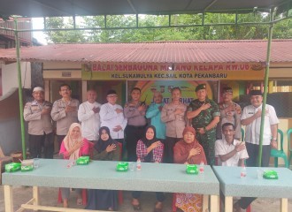 Polresta Pekanbaru Gelar Jumat Curhat Bersama Masyarakat